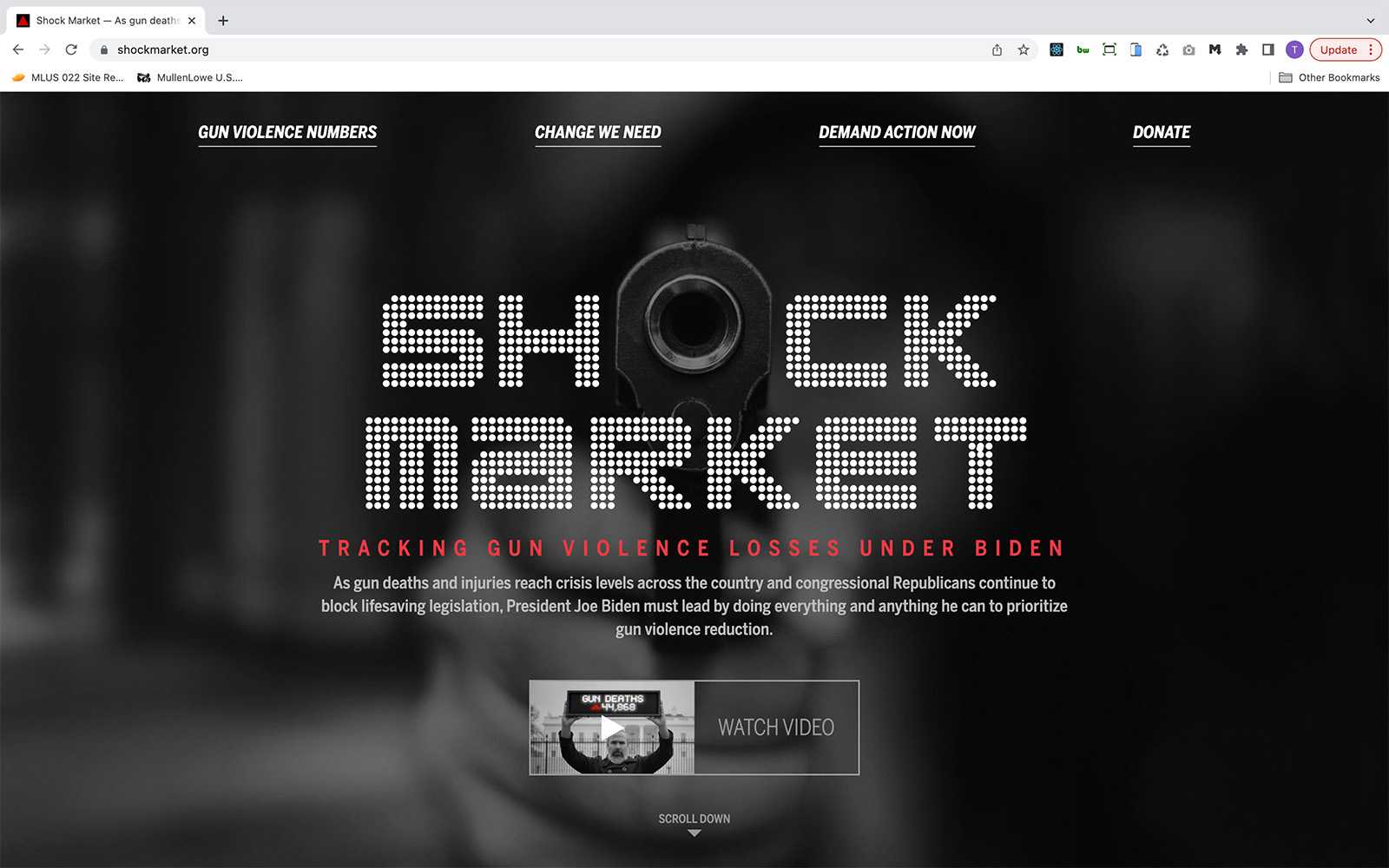 Shock Market screengrab